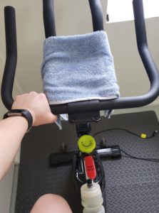 half marathon cross training spin bike