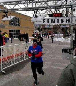 Sweetheart 5k race recap finish line