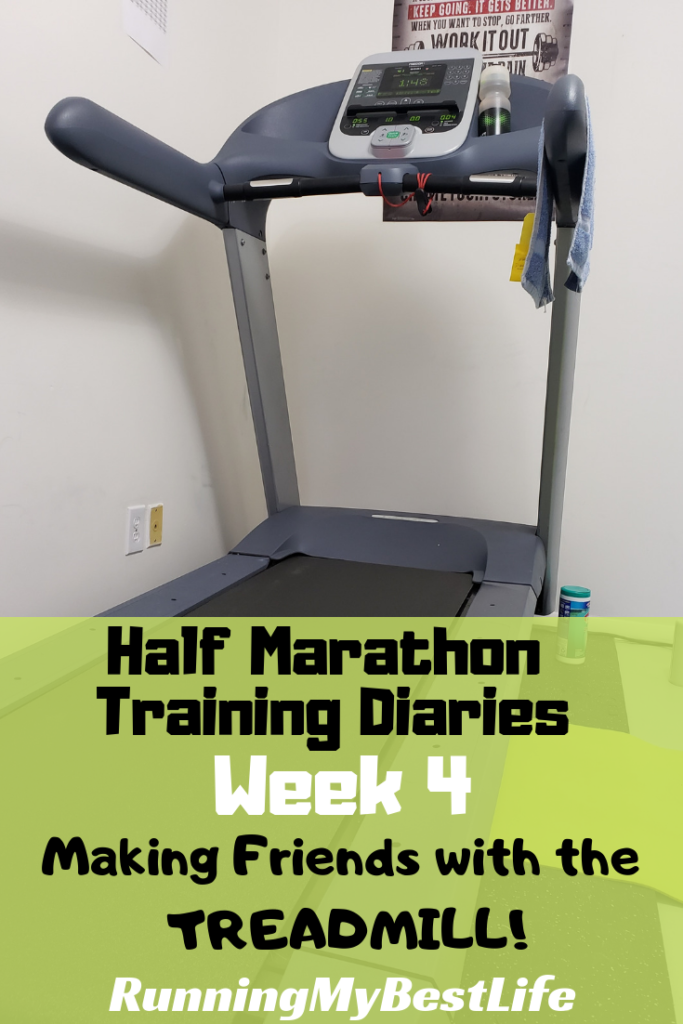 half marathon training diaries week 4 treadmill