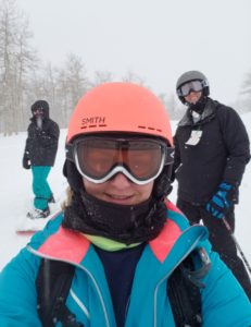 Skiing at Powder Mountain