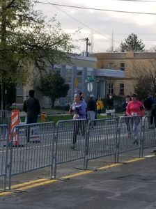 Salt Lake City Half Marathon Finish Chute