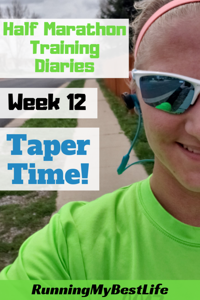 Half Marathon Training Diaries Week 12
