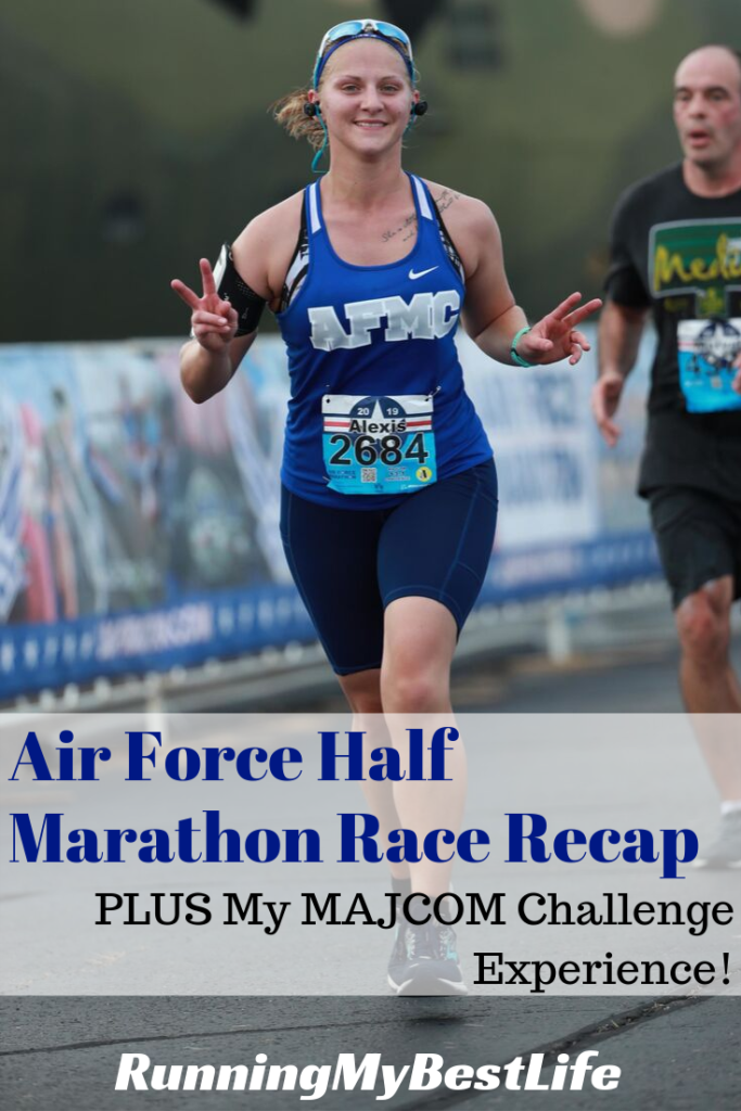 Air Force Half Marathon Race Recap MAJCOM Challenge